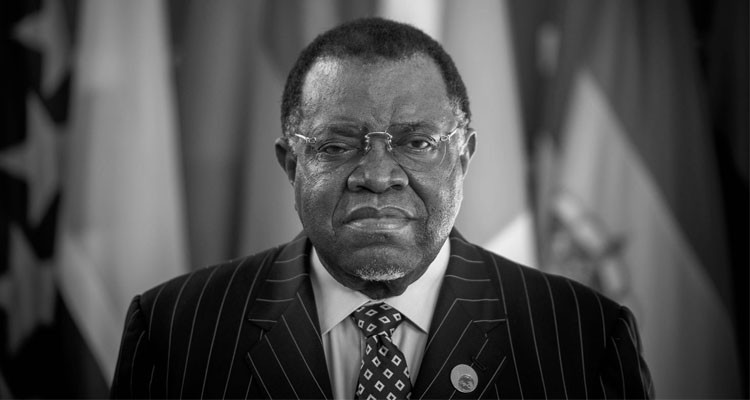 وفاة الرئيس الناميبي هاج غينغوب بعد صراع مع المرض الخبيث