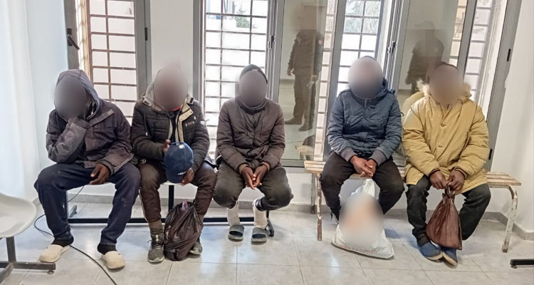 القبض على 5 أنفار من أفارقة جنوب الصحراء قبل وصولهم إلى صفاقس