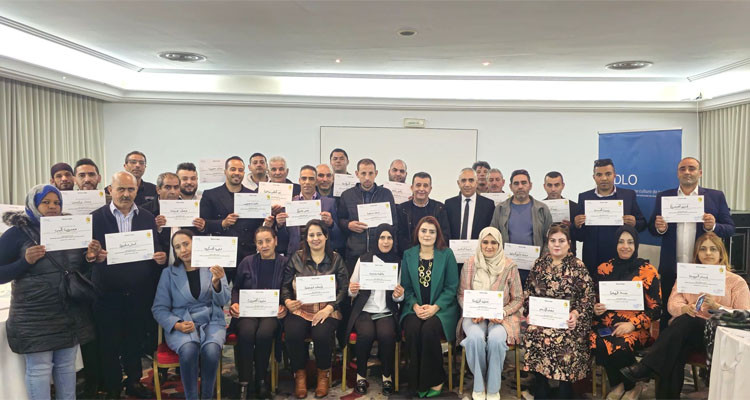 اختتام الدورة التكوينية لأعوان المحاكم المكلفين باستقبال النسوة المعنفات وأطفالهن