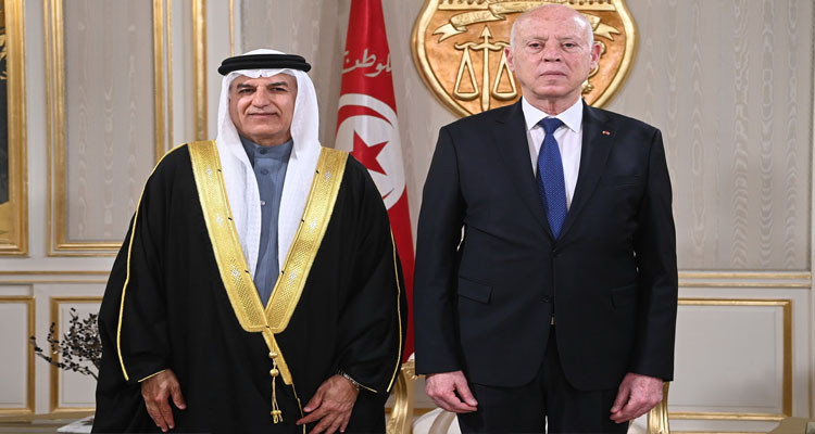 رئيس الدولة يستقبل السفير البحريني بمناسبة انتهاء مهامه