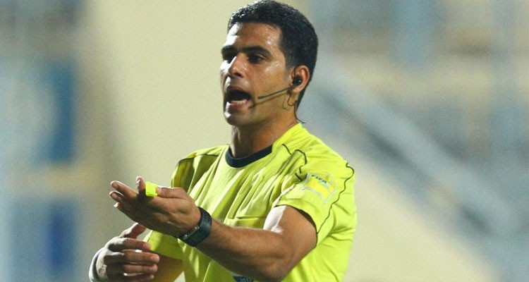 المصري محمد معروف يدير لقاء منتخبنا الوطني ونظيره الكرواتي 