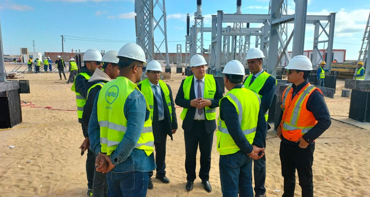 أشغال إنشاء محطة تحلية مياه البحر بصفاقس تشارف على الانتهاء