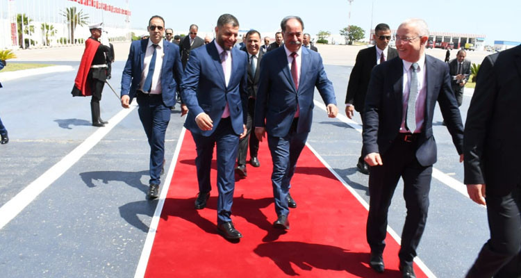 وزير الداخلية كمال الفقي يستقبل نظيره الليبي عماد الطرابلسي 