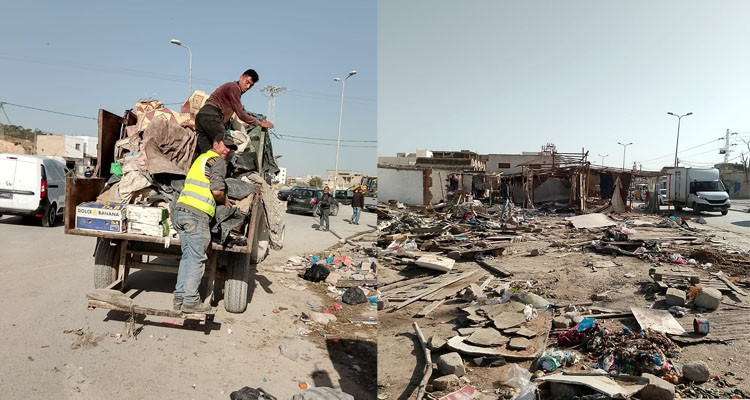 رواد: تحرير الملك العام من الانتصاب الفوضوي ورفع كل مخلفاته