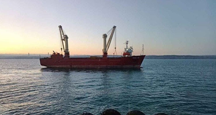 جنوح سفينة روسية محملة بالقمح كانت في طريقها إلى أحد الموانئ التونسية