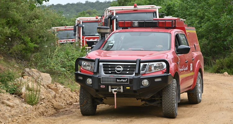 بنزرت: اخماد حريق نشب داخل أحد المحلات بمركز تجاري 
