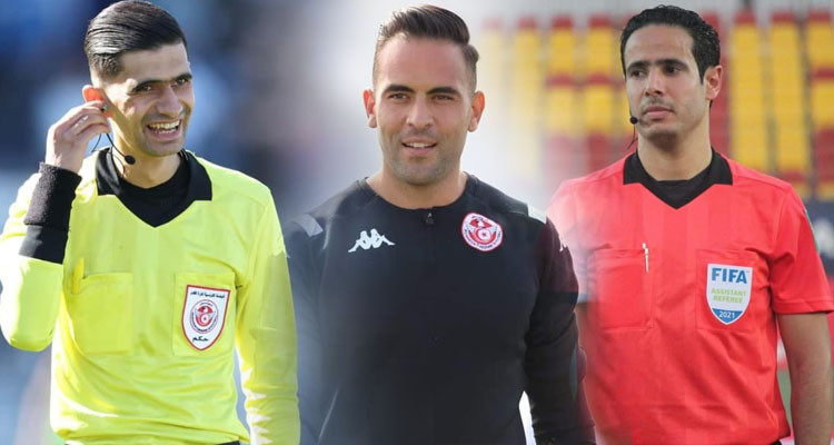 يسري بوعلي يدير مباراة لقاء الدوري العراقي بين نادي زاخو والقوة الجوية