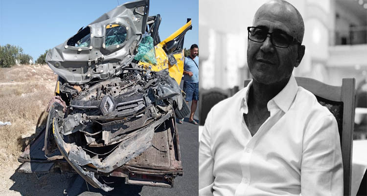 المنستير: وفاة سائق تاكسي في حادث أليم 