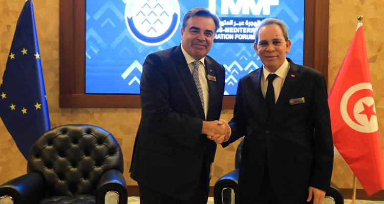 نائب رئيس المفوضية الأوروبية يؤكد للحشاني الالتزام بتنفيذ بنود اتفاقية التعاون مع بلادنا