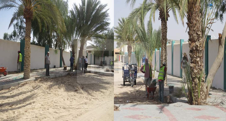 بلدية قبلي تشرع في تهيئة حديقة ترفيهية للعائلات  