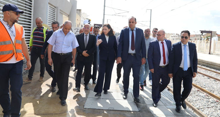 وزيرة التجهيز تدشن النفق الرابط بين باردو والزهروني