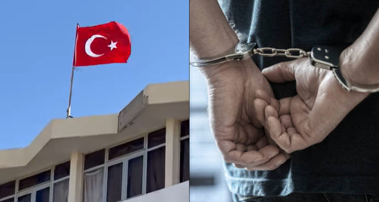 أربعة موقوفين وخامس بحالة تقديم على ذمة قضية رفع العلم التركي 