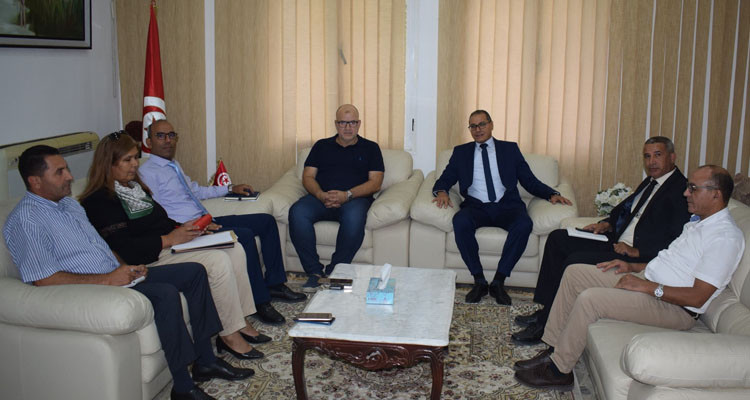 الوالي يؤكد لهيئة الأولمبي الباجي التزامه بدعم الفريق 