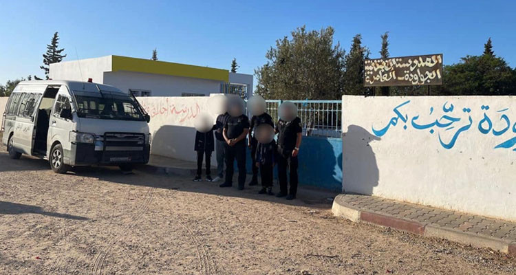 الحرس الوطني يفند شائعة اقتحام أفارقة غير نظاميين لمدرسة بالعامرة
