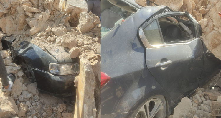 وفاة شيخ في حادث انهيار حائط مبنى مهجور بوسط مدينة صفاقس