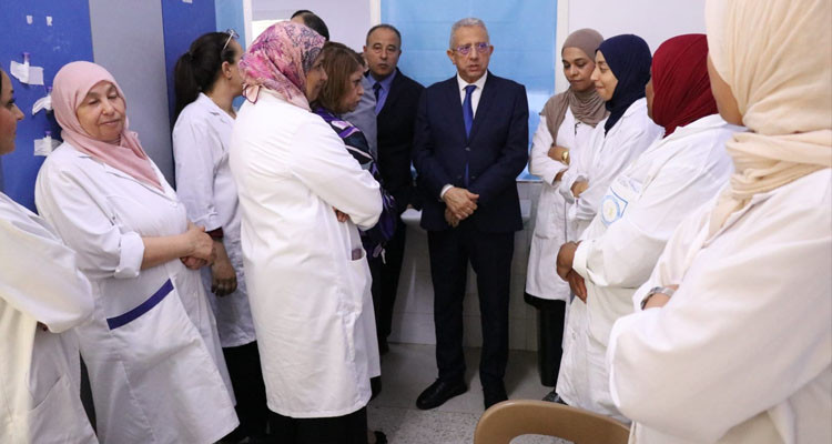 وزير الصحة يسدي تعليماته باتخاذ جملة من التدابير لتحسين الخدمات بالمستشفيات