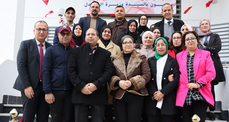 وزيرة العدل تدشّن المقر الجديد لمحكمة الناحية بعين دراهم
