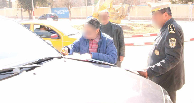 بين القصرين والكاف: تنفيذ حملة ضد مستعملي السيارات الإدارية دون وجه قانوني