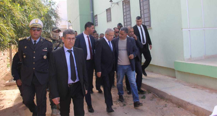 وزير الصحة يعطي شارة انطلاق  عمل الوحدة المتنقلة للنجدة والإنعاش بالمظيلة