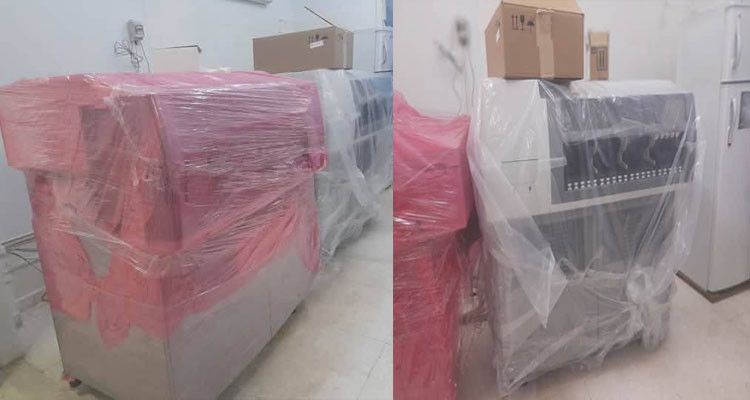 مستشفى الحسين بوزيان يتسلم جهازا لتحليل كيمياء الدم والهرمونات