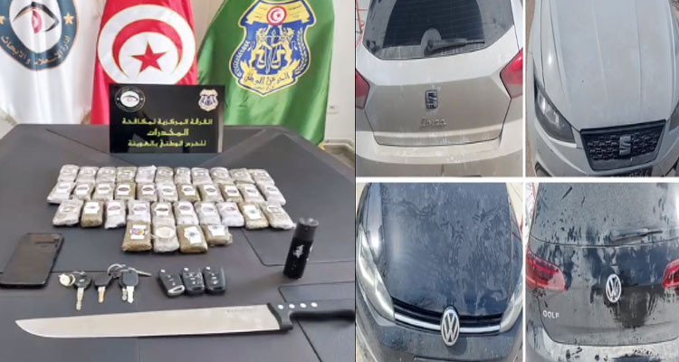 البحر الأزرق: تفكيك عصابة لترويج المخدرات وحجز ثلاث سيارات 