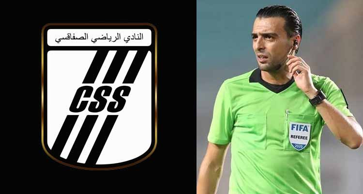 النادي الصفاقسي يحتج على تعيين نعيم حسني لإدارة مباراته ضد الترجي الرياضي