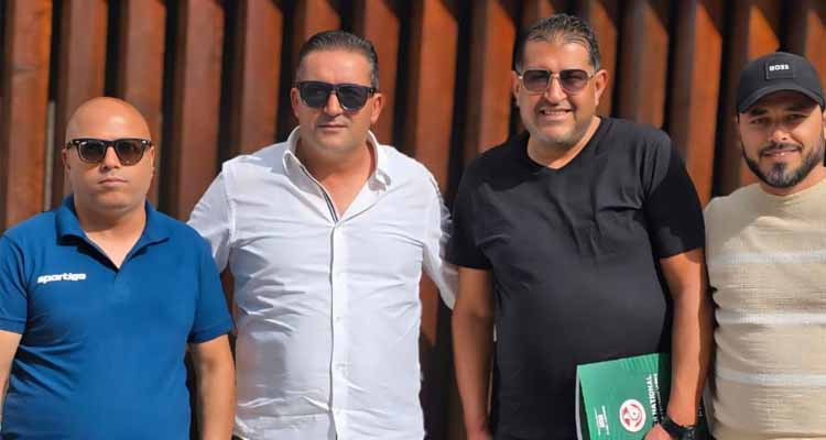نجم المتلوي يمدد عقد مدربه عماد بن يونس لموسم إضافي 