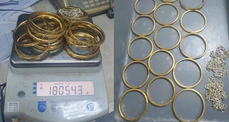 مطار تونس قرطاج: إحباط تهريب قرابة الكيلوغرامين من الذهب 