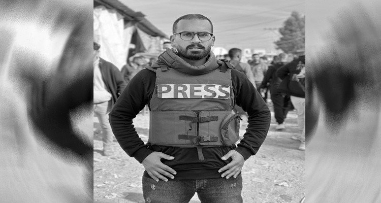 معهد الصحافة وعلوم الإخبار ينعى خريجه الشهـ[ي]ـد  أحمد أبو عزيز