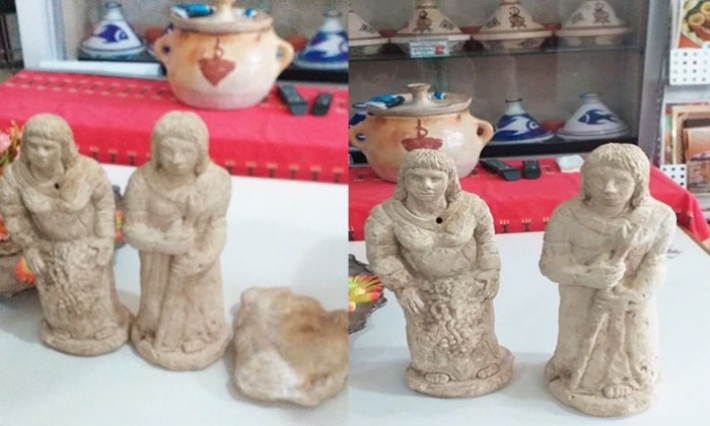 القصرين: إلقاء القبض على 7 أشخاص بصدد بيع 3 قطع أثرية بأحد مقاهي الجهة