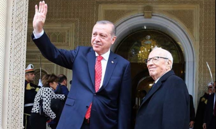 رجب طيب أردوغان: السبسي سيظل يُذكر باحترام إزاء خدماته لتونس