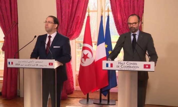 Youssef Chahed : "La relation du couple Tuniso-français se porte bien en ce jour de Saint Valentin"  