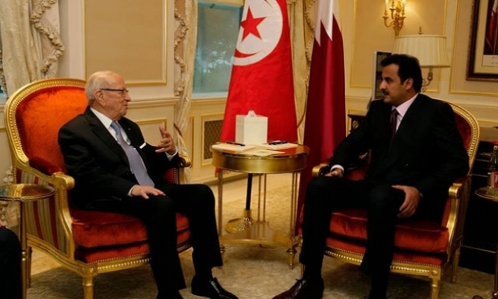 أمير قطر يوجه رسالة إلى رئيس الجمهورية التونسية 