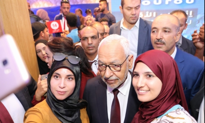 راشد الغنوشي في القصرين: أنا من رشحت عبد الفتاح مورو للانتخابات الرئاسية وأتحمل مسؤولية اختياري