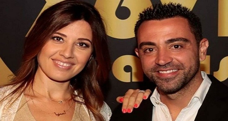 xavi et sa femme