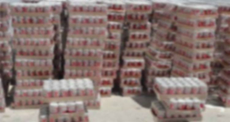 14160 علبة جعة
