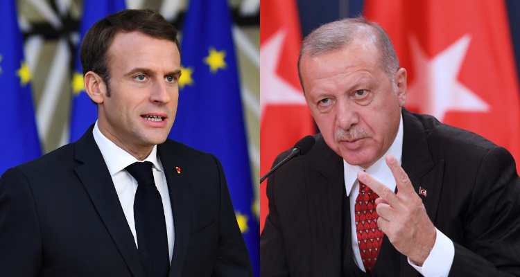 اردوغان رئيس الفرنسي