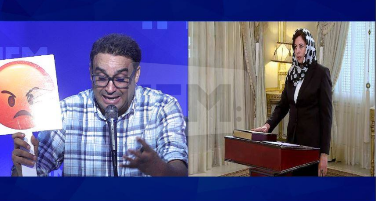 شكيب الدرويش وزيرة الإصلاح الإداري