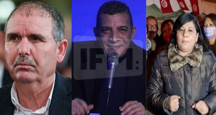 عبير موسي ونور الدين الطبوبي