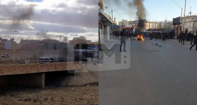 الإحتجاجات قفصة القصرين