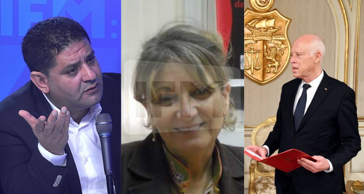 وليد جلاد سناء بن عاشور قيس سعيد