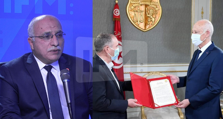 عبد الكريم الهاروني  رئيس الجمهورية  مبادرة إتحاد الشغل للحوار الوطني