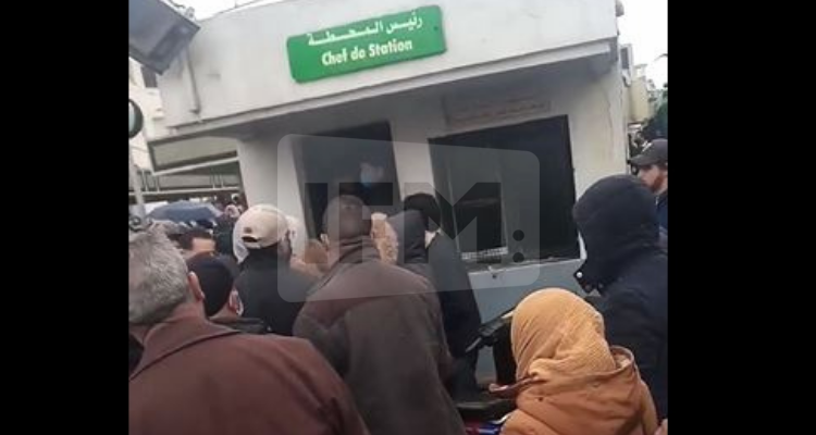 محطة الباساج إحتقان كبير