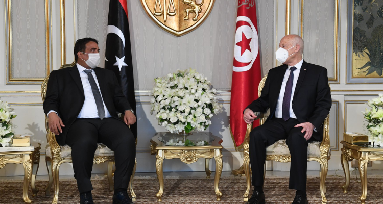 رئيس الجمهورية رئيس المجلس الرئاسي الليبي محمد المنفي