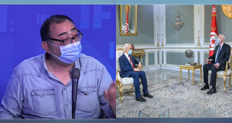 سفيان بن حميدة قيس سعيد للغنوشي