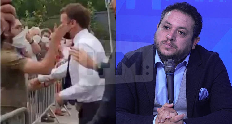 طارق الكحلاوي كف ماكرون