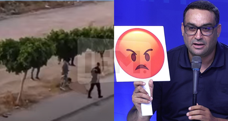 شكيب الدرويش  تجريد امنيين لشاب من ملابسه