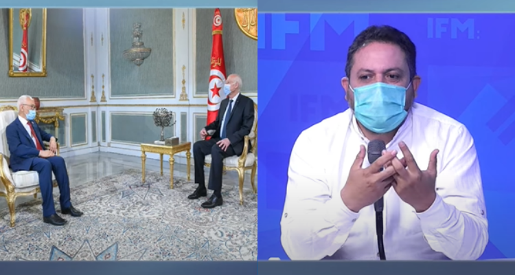 طارق الكحلاوي   الرئيس والغنوشي