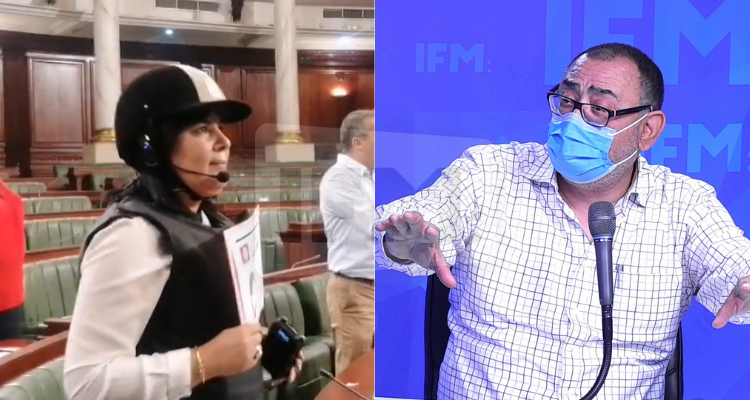 سفيان بن حميدة عبير موسي