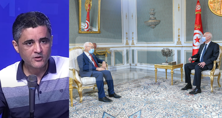 حسونة الناصفي  لقاء سعيد والغنوشي